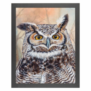 Great Horned Papa - Art Prints